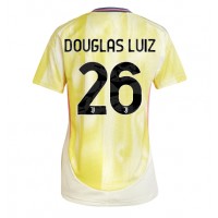 Camisa de time de futebol Juventus Douglas Luiz #26 Replicas 2º Equipamento Feminina 2024-25 Manga Curta